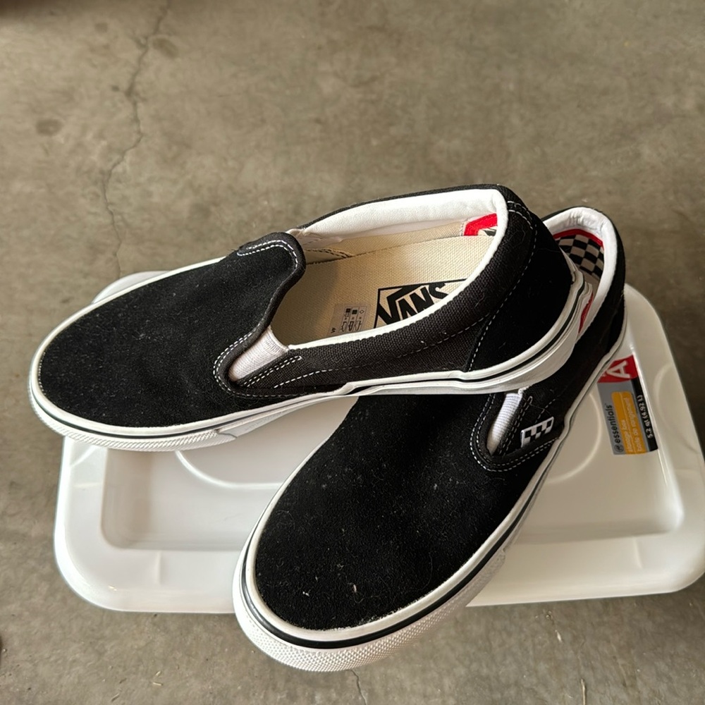 Vans classic slip on shoes for men